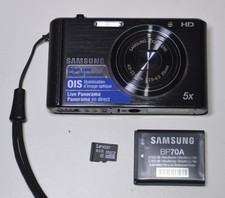 Samsung ST77 16MP 5x Optical Zoom Compact Digital Camera Working vg