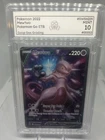 Pokémon TCG Mewtwo v SWSH229 Black Star Promo Full Art Holo Graded `10