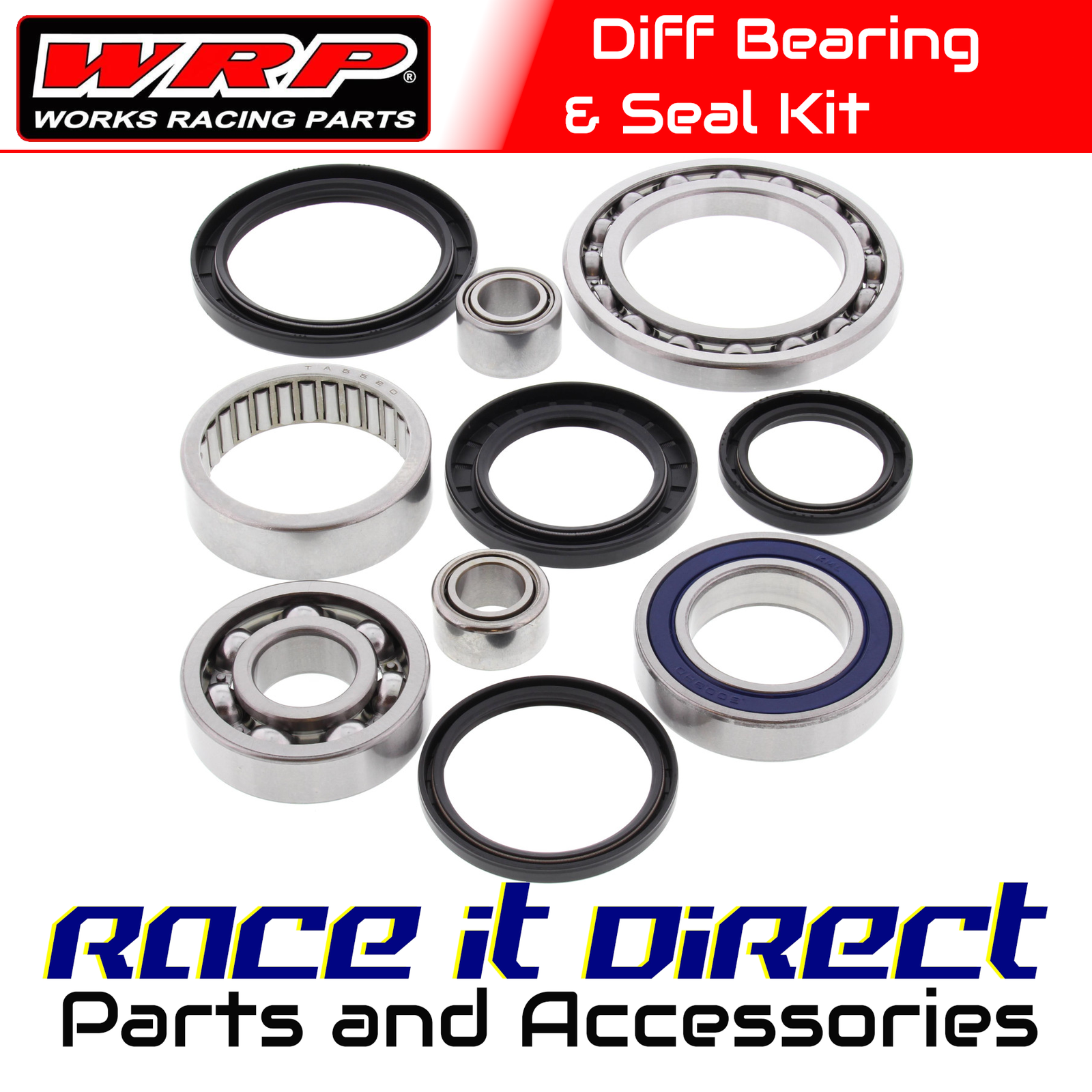 Diff Bearing & Seal Kit for Yamaha YFM350ER Moto-4 1987-1995 Rear WRP