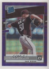 2020 Panini Donruss Optic FOTL Purple Pandora Prizm 80/99 Adrian Morejon #55 q4j