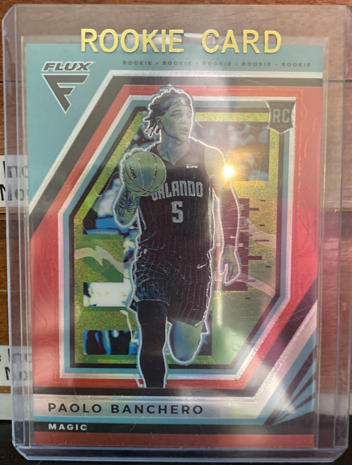 2022-23 Panini Flux Rookies Red Prizm Paolo Banchero #237 Rookie RC