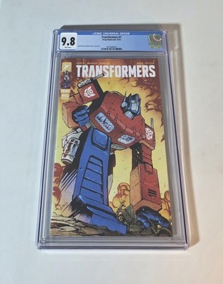 Transformers #1 CGC 9.8 Cover A 1st Printing Image Comics Daniel Warren Johnson