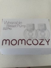 Momcozy S12 9-Levels Double Wearable Breast Pump - White