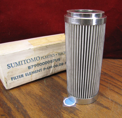 Sumitomo Hydraulic Line Filter Element 6'' 2-1/2''dia B790000087US P-UH-06.08-10MH