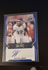 2022 Leaf Draft - Autographs Jaylon Jones #BA-JJ1 Blue (AU, RC)