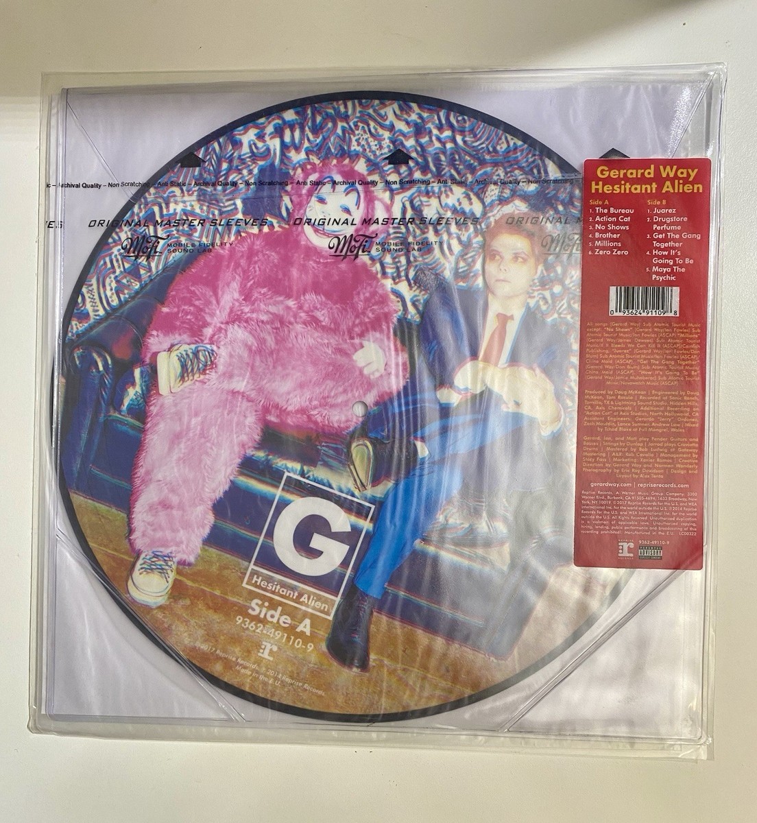 Gerard Way - Hesitant Alien 12” Picture Disc My Chemical Romance