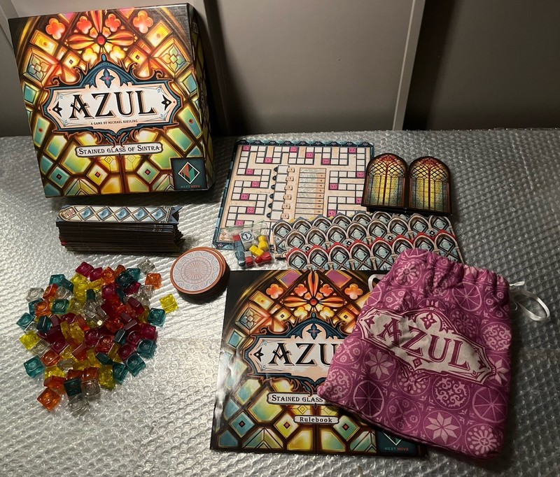 Azul Stained Glass of Sintra Edition Board Game Complete