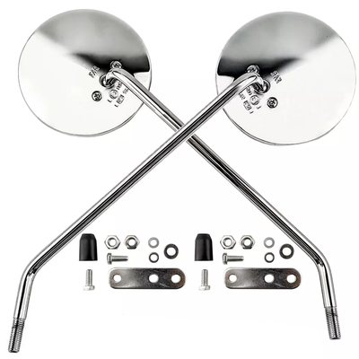 Vespa Px 125 Coppia Specchietti Retrovisori Cromati Per Piaggio Vespa PX 150 (2002) Vespa Piaggio - Foto 2