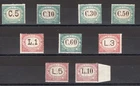 San Marino 1897/1919 Tax stamp figure in oval no. 1/9 Cert. CiBaFil (**)