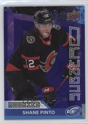 2021-22 Upper Deck Ice Sub Zero Rookie /999 Shane Pinto #SZ-32 14hk