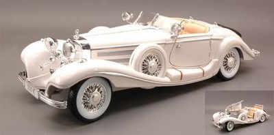 1:18 Maisto Mercedes 500 K Type 1936 White MI36055 MMC