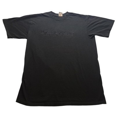 Monte Carlo Resort Casino Las Vegas T-Shirt Black Embroidered Logo Men's Large