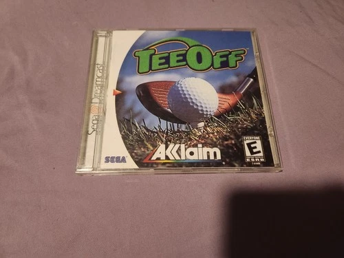 Tee Off Sega Dreamcast Acclaim 2000 VMU Jump Pack Compatible Golf E Rated