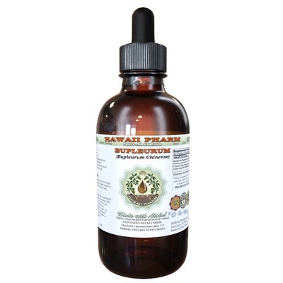 Bupleurum Alcohol-Free Liquid Extract, Organic Bupleurum (Bupleurum Chinense)...