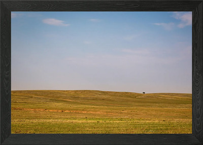 New Mexico High Plains Gerahmtes Wandbild Poster Leinwanddruck Bild