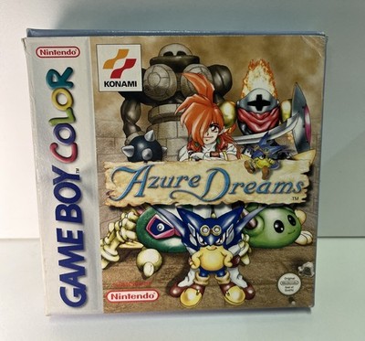 AZURE DREAMS - KONAMI NINTENDO GAME BOY COLOR PAL GBC BOXED CIB 1997