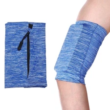 Running Armband Phone Holder, Phone Arm Band with Zipper Pocket(S, Dark Blue)