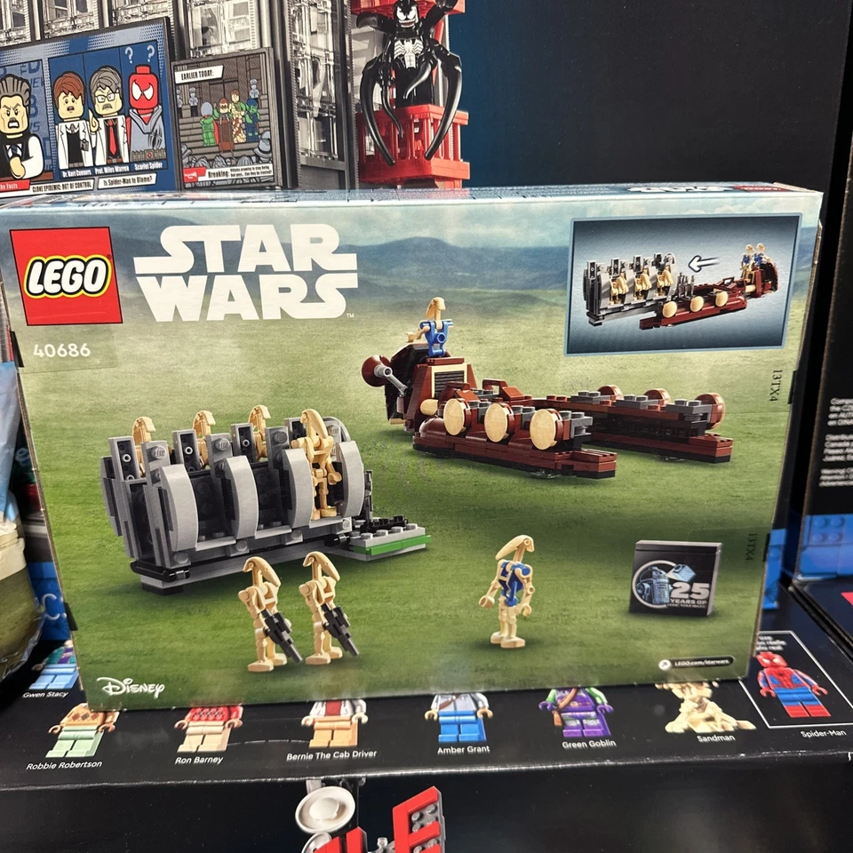 LEGO Star Wars Trade Federation Troop Carrier 40686 W/ AAT & Promo Coin - New ! - Image 3 of 4