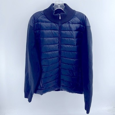 NWOT Save The Duck Graham knit sleeves be full zip winter puffer jacket sz XXL