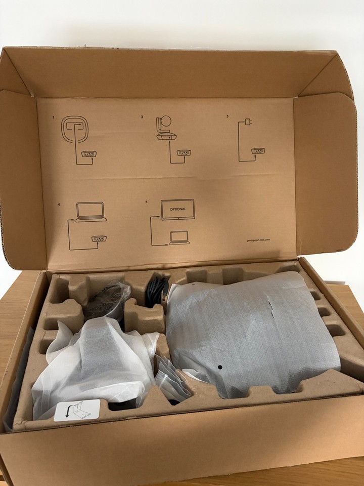 Logitech GROUP Video Conferencing System – 960-001057 - 12m Warranty - Open box