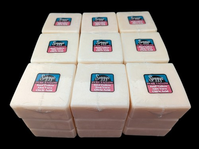 #ad Handmade Unscented Tallow Soap – Cold Process Sensitive Skin 5 oz Bars $93.12