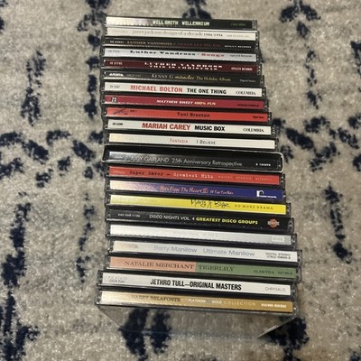 Music CDs Lot Of 21 Various Artists Will Smith, Janet Jackson, Jennifer Lopez