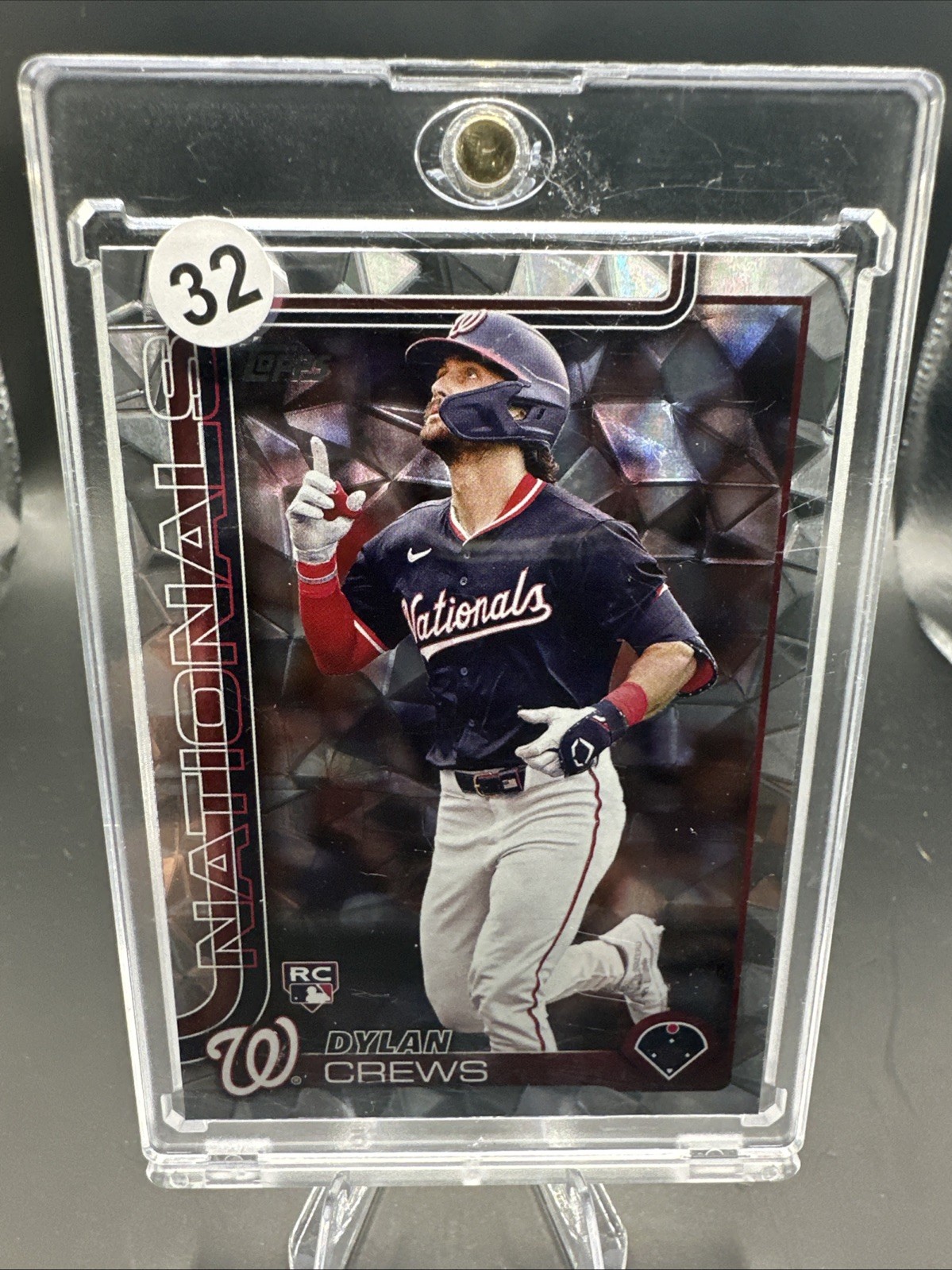 2025 Topps Series 1 - Dylan Crews #74 Diamante Foil (RC)