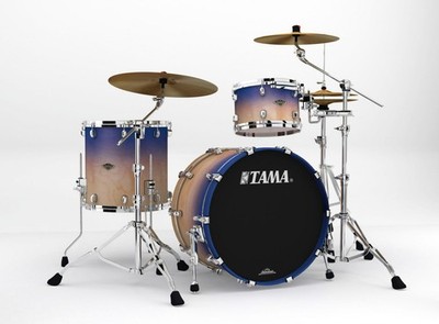 TAMA Starclassic Walnut/Birch WBS32RZS-SAF Shell Kit - Satin Purple Atmosphe