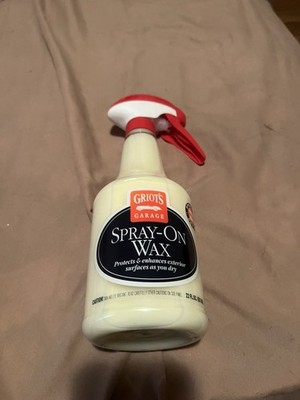 Spray on Wax Protects & Enhances Exterior Surfaces As you Dry