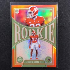 2022 Legacy Andrew Booth Jr. Rookie Premium Edition Orange 141/149