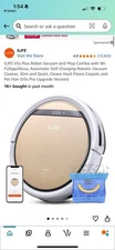 ILIFE V5s Plus Robot Vacuum/ Mop Combo, Works with 2.4G WiFi Alexa/App/Remote