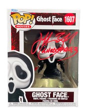 Jeff Brockton Signed Funko Pop Ghostface Scream Autographed Zobie COA