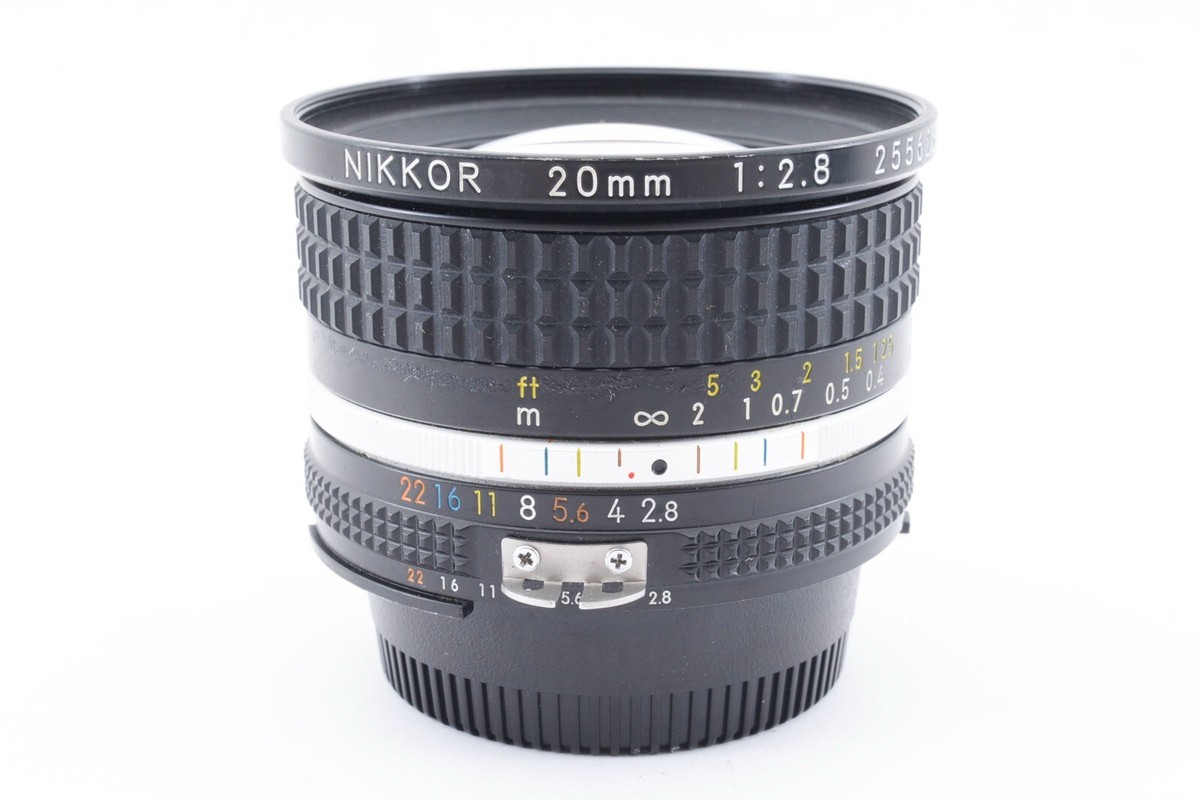 Near MINT] Nikon Ai-s Ais Nikkor 20mm f/2.8 MF Super Wide Lens