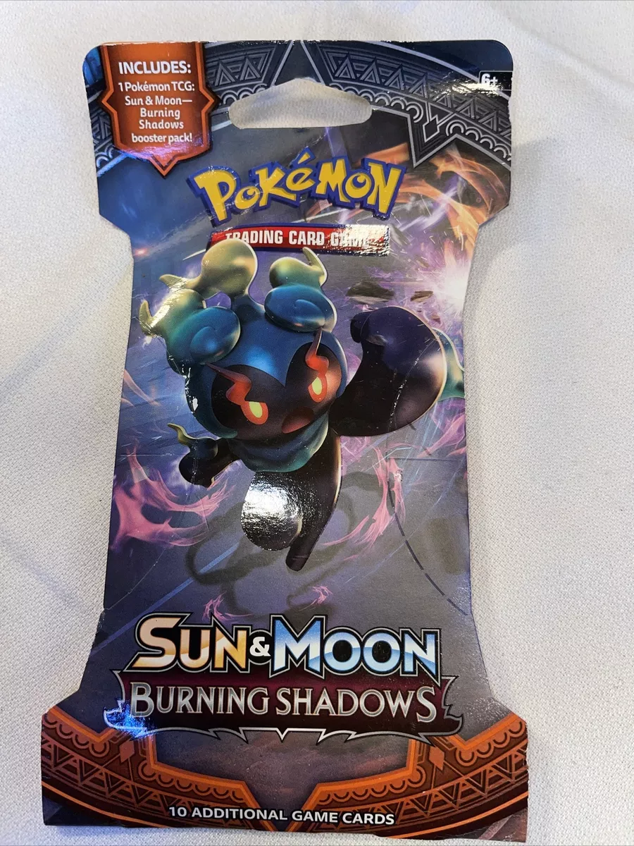 Pokémon TCG: Sun & Moon-Burning Shadows Sleeved Booster Pack (10 Cards)