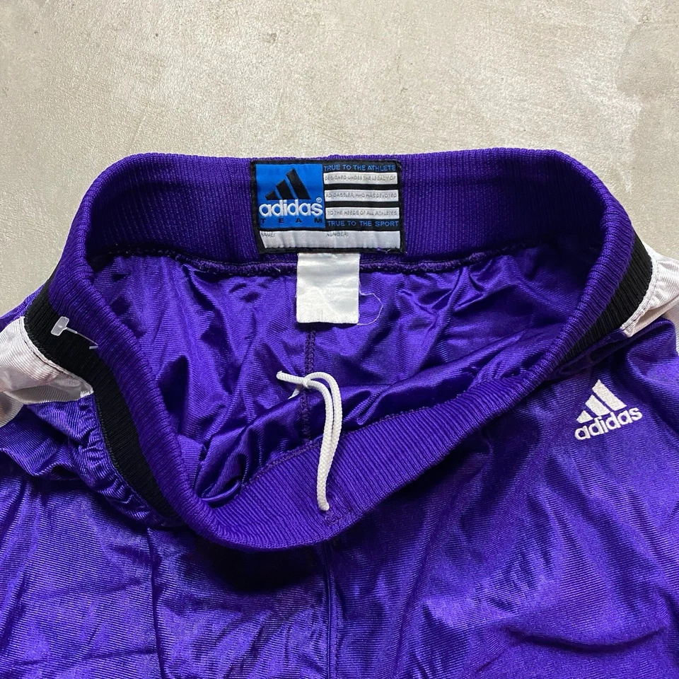 Northwestern Wildcats Adidas Basketball Shorts Vintage Authentic Size 40 Dazzle - Image 3 of 4