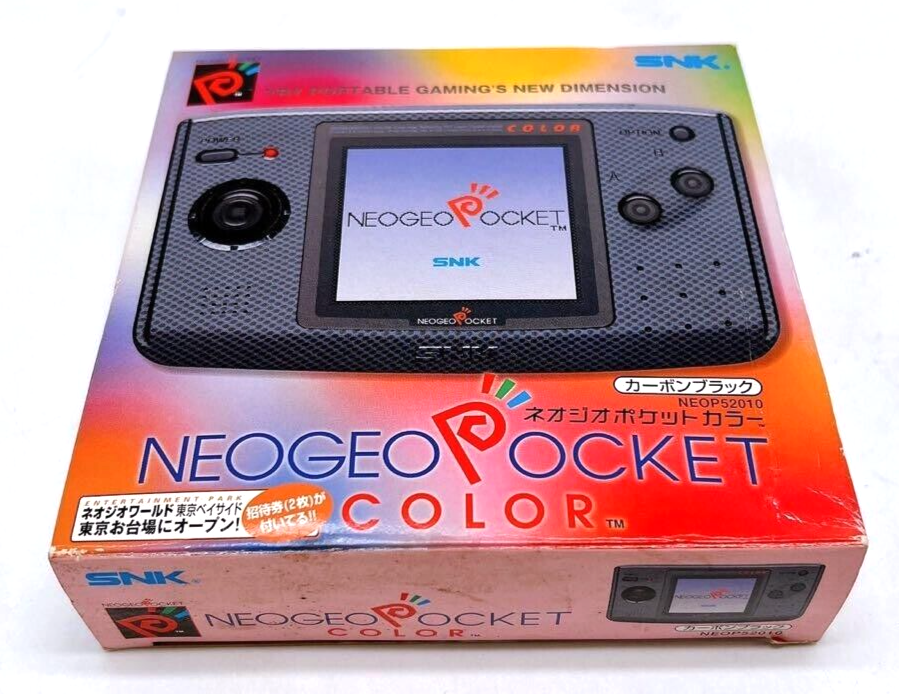 Neo Geo Pocket Color (Carbon Black) NeoGeoPocket JP GAME | eBay