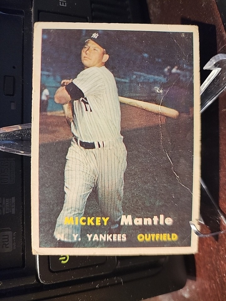 1957 Topps SetBreak 95 Mickey Mantle Very Good Centering eBay