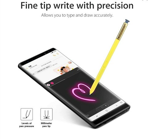 Für Samsung Galaxy Note 9 S Stift Ersatz NEU Stylus generischer Bleistift ALLE FARBEN - Bild 4 von 12