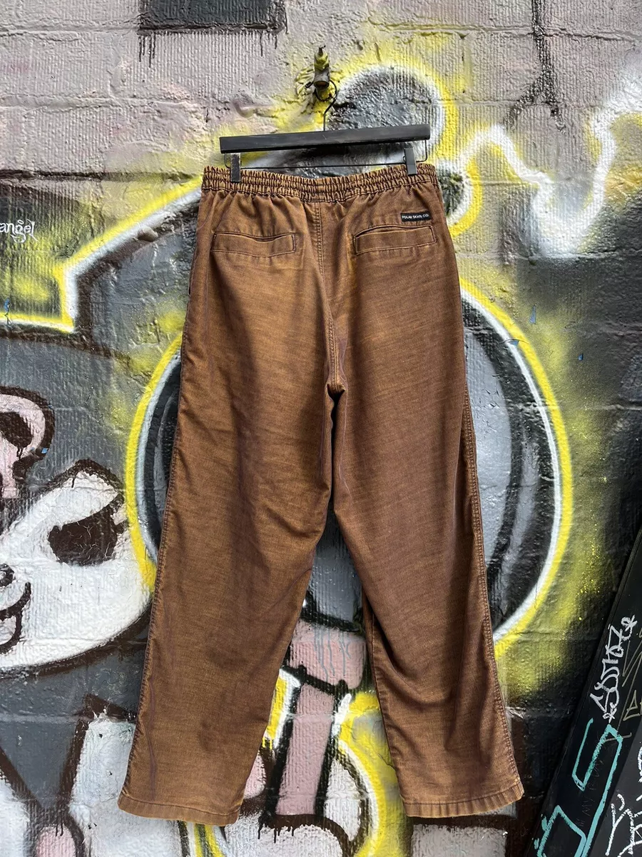 polar skate co surf pants corduroy brown size XL eBay