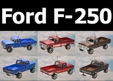 1976 1977 Ford F-250 Lifted 4x4 Square Body Christmas Ornament F350 Squarebody