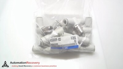 SMC AS3001F-10D, FLOW CONTROL AS3001F-10D  , SEE DESC #315355