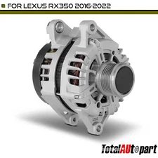 Alternator for Lexus RX350 2016-2022 3.5L 150 A 12V CW 6-Groove Decoupler Pulley