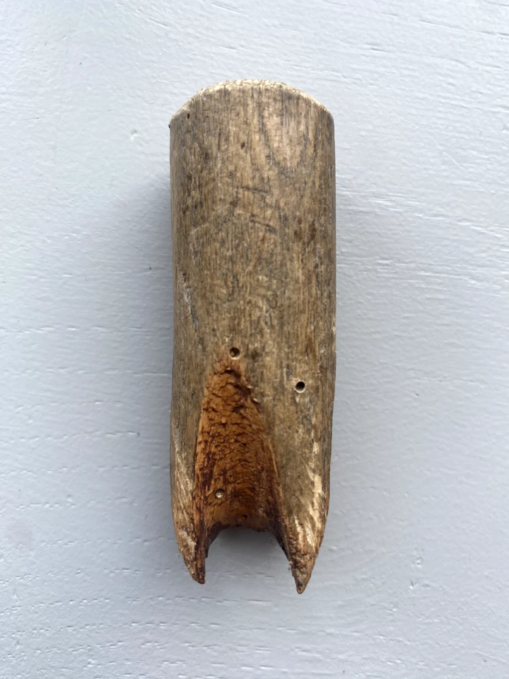 Lot de 4 anciens fendoirs de vannier-Vannerie-Osier-Vieux métier-Art populaire - Photo 4/4