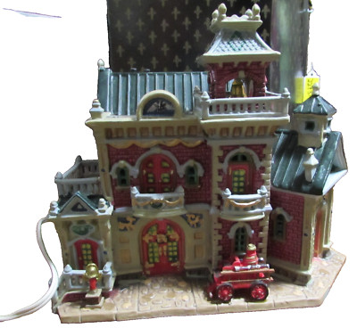 2004 Lemax Inc. Coventry Cove Hook & Ladder No. 10 W. Damage