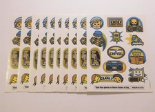 DaySpring Cards Lot 10 Sheets Christain Sayings God Rules Encouragement Stickers