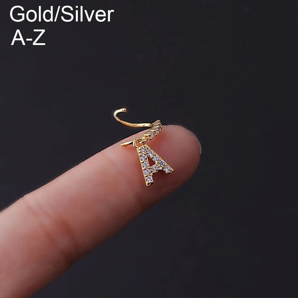 Initial shop nose ring