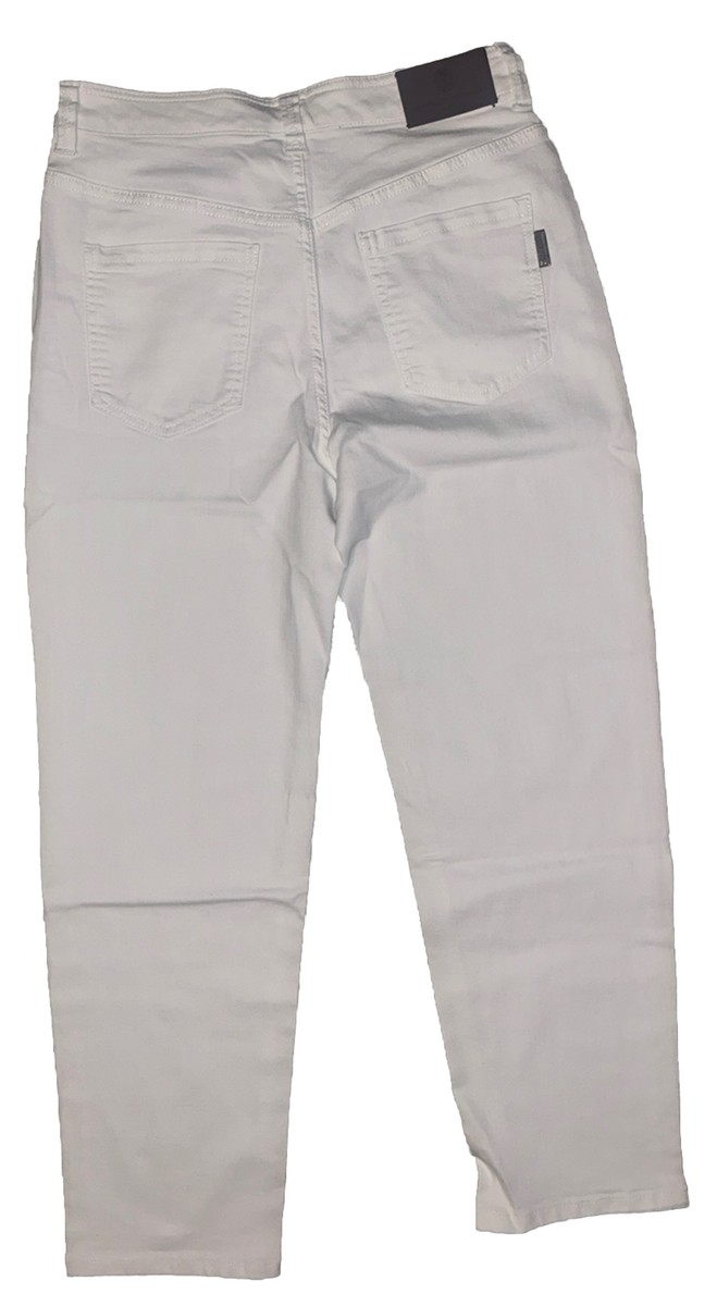 Pantalon Baggy Brunello Cucinelli - Denim Confort - Taille 42 (M UK 10) - Couleur Ivoire - Neuf Sans étiquettes - Luxe Italien