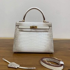 100% Genuine Himalayan Alligator Leather Women Handbag