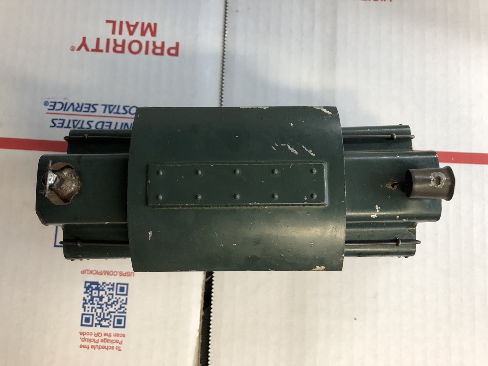 VINTAGE PREWAR IVES 3251 ELECTRIC MOTOR BOX CAB Runs SET 550