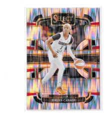 Jordin Canada 2024 Panini Select Basketball Flash Prizm #93